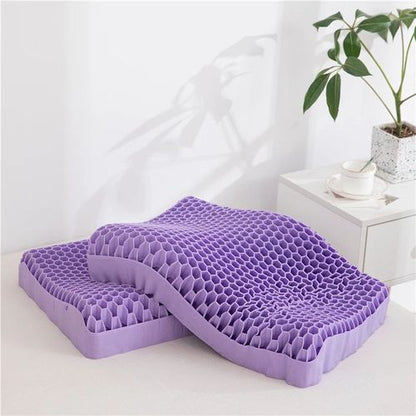 Oreiller orthopédique sans pression pour adultes, doux pour la peau et lavable