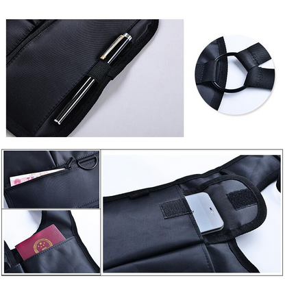X10-Sac à bandoulière antivol caché